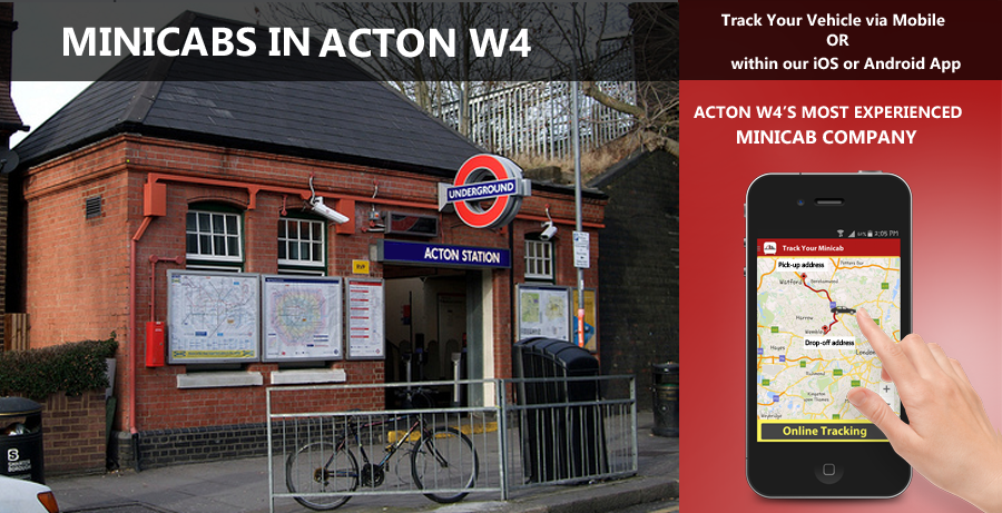 minicab-in-Acton w4