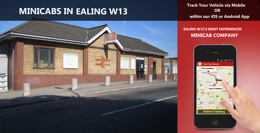 minicab-in-Ealing W13