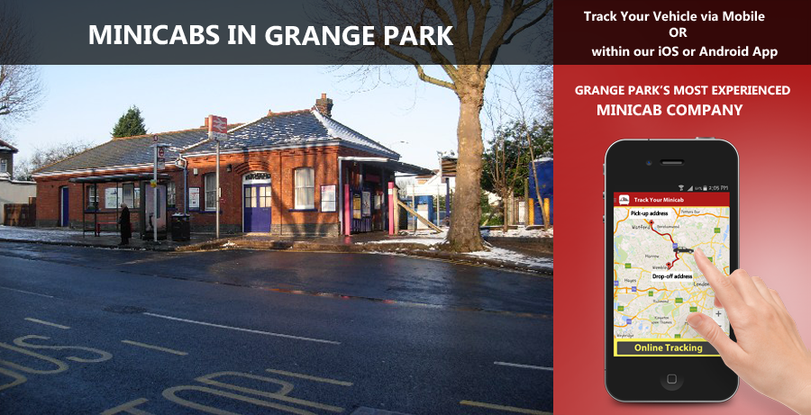 minicab-in-Grange Park