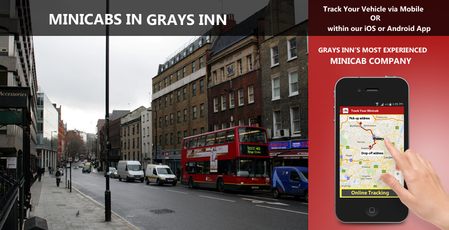 minicab-in-Grays inn