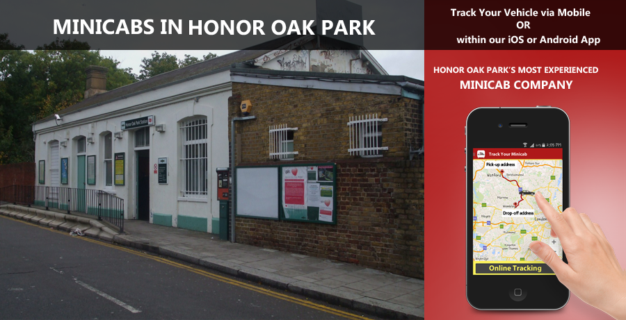 minicab-in-Honor Oak Park