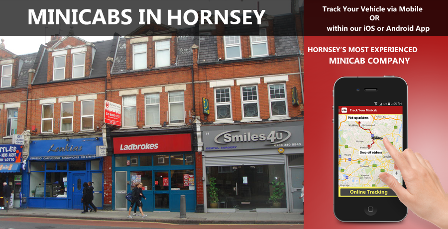 minicab-in-Hornsey