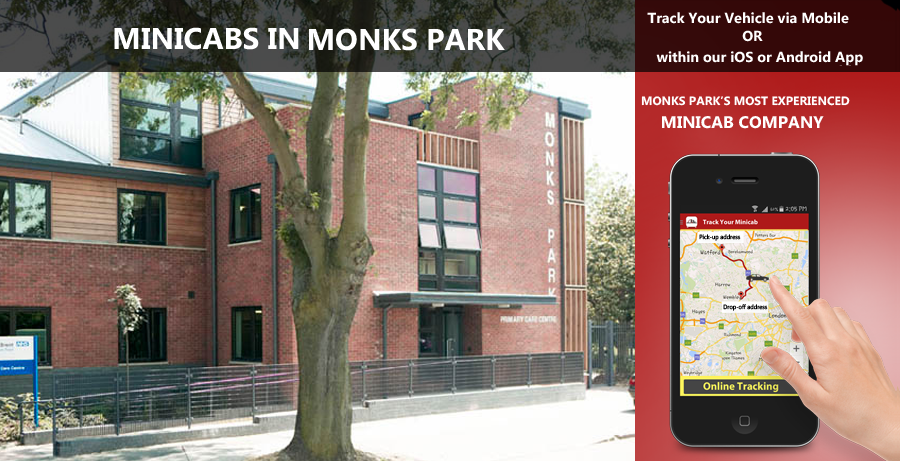 minicab-in-Monks Park