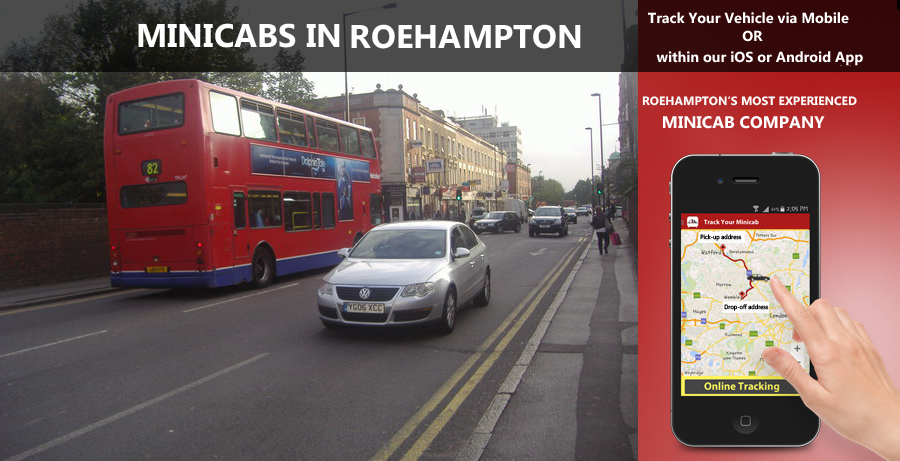 minicab-in-Roehampton