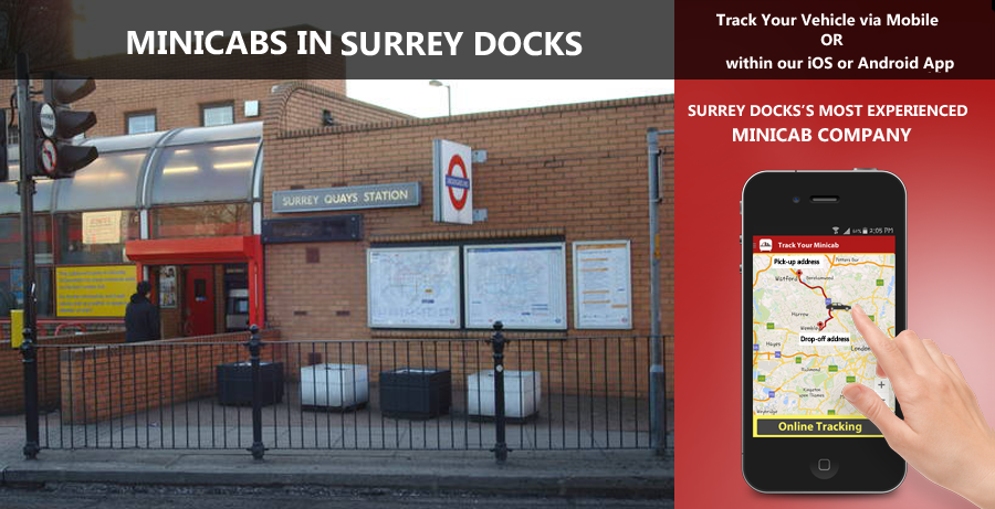 minicab-in-Surrey Docks