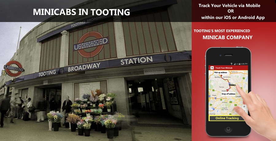 minicab-in-Tooting