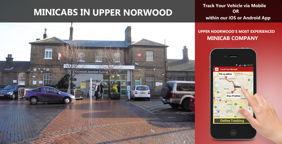 minicab-in-Upper Norwood